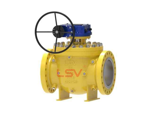 Top Entry Trunnion Ball Valve