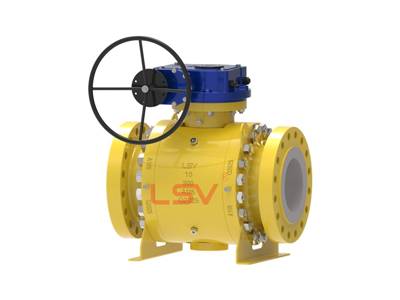 Forged trunnion ball valve