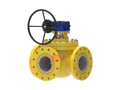 T Type three-way ball valve