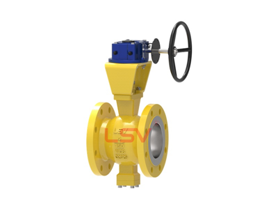 V-type regulating ball valve